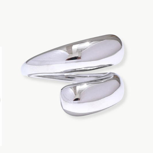 SILVER ISOLDE RING